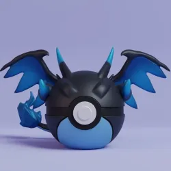 Pokemon Mega Charizard X Pokeball