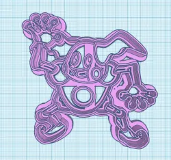 Pokemon: Mr. Mime Cookie Cutter