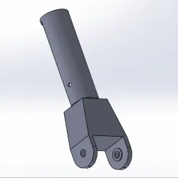 Pool cleaner fork-Pool cleaner fork-Pool sweeper handle