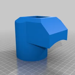 Rigid ShopVac leg mount