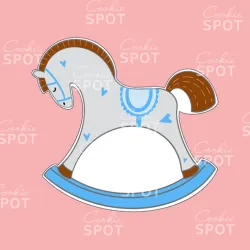 Rocking Horse Cookie Cutter