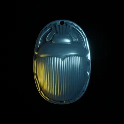 Scarab amulet