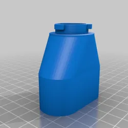 Scuba face mask adapter for the P95 3M filter