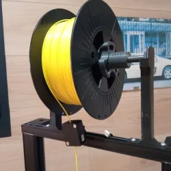 Self-rolling coil holder on frame (for ender 3 S1 and others .....)