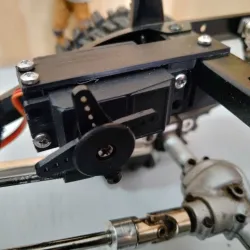Servo mount for manual transmission shifter FOR THE HG P407 (TAMIYA BRUISER CLONE)