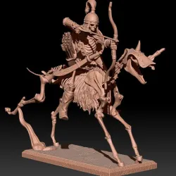 Skeleton horse archer 2