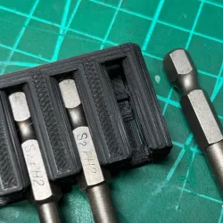 Snap-Lock Hex Bit Holders