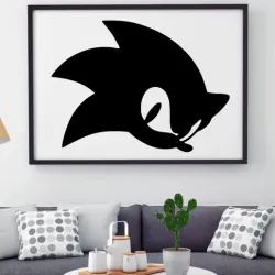 Sonic SVG / STL