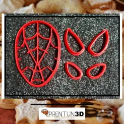 Spiderman cookie cutter / Spiderman cookie cutter