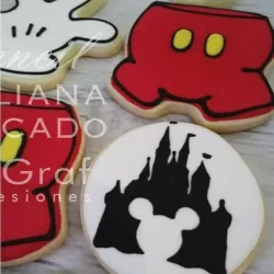 Stencil Mickey disney castle