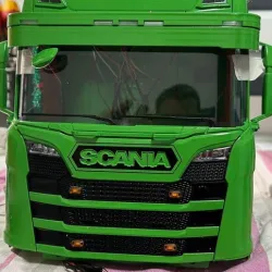 Sun visor for Scania S770 by Tamiya in 1/14 scale