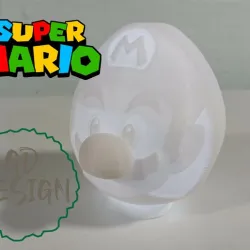 SUPER MARIO with Nose LIGHT, TEALIGHT