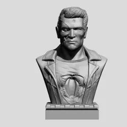 t-800 terminator fan art