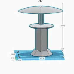 TABLE / GROW LAMP