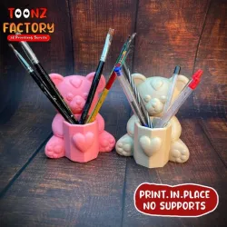 Teddy Pen Holder