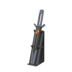 Terran Empire Dagger - Star Trek Discovery - Commercial - Printable 3d model - STL files