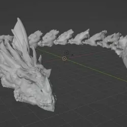 The Black Dragon; Articulating Dragon