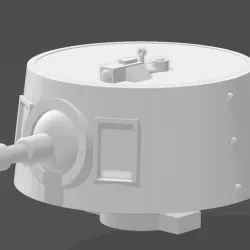 THE ROBERT SIMPLE TURRET FOR SUPER-HEAVY VEHICLES AND OTHERS