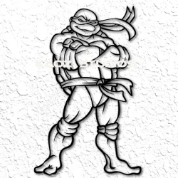 TMNT Wall Art Teenage Mutant Ninja Turtles Wall Decor