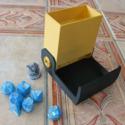 Tofty's Portable Dice Tower Remix