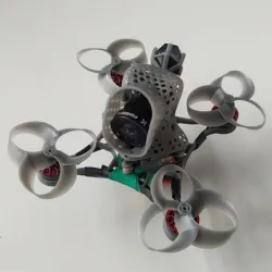 Toroidal Triblade Propeller for Toothpicks