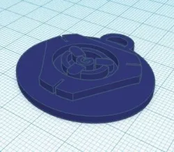 Tracer overwatch ultimate keychain