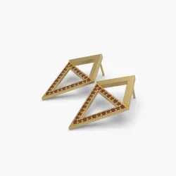 triangular earring 1
