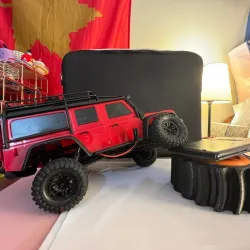 Trx4m rear shock and esc mount