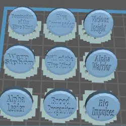 Tyranid command phase tokens