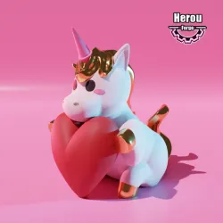 Unicorn Heart VALENTIN'S DAY
