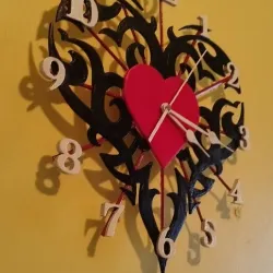 Valentine's Day Clock
