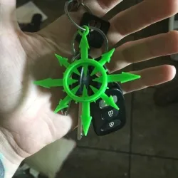 Warhammer 40K Chaos Key chain
