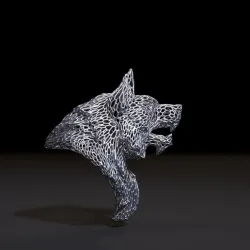 Werewolf bust
