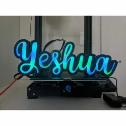 Yeshua" LED sign