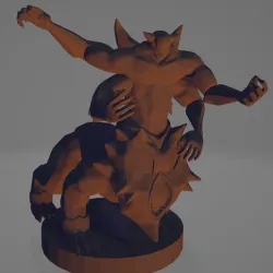 Yugioh Worm King Tabletop Miniature DDM