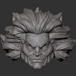 Yujiro Hanma head