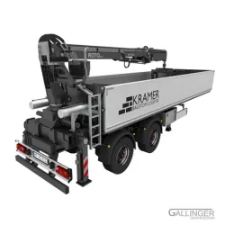 1/14 | 2-AXLE SAND-LIME BRICK SEMI-TRAILER WITH CRANE
