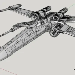 1:24 scale X Wing