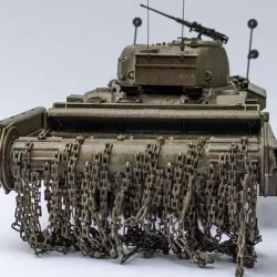 1/35 Workable Sherman Crab Mine Flail Chain