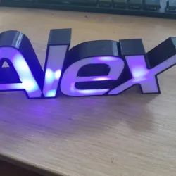 3D light box Alex