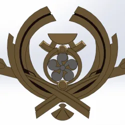 3D Printable Yae Miko Headpiece Genshin Impact