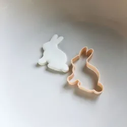 3D Printed Rabbit Cookie Cutter, .STL Design for 3D Printers - Baking Adventure & Unique Treats