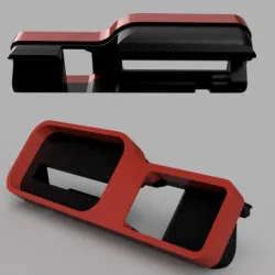 5th Gen Dodge Ram 1500 Pedal Commander and 8 Gang Switch Mount