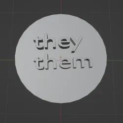 a nonbinary pin