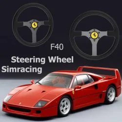 AC SIMRACING FERRARI F40 STEERING WHEEL
