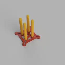 Adjustable stand for paracord