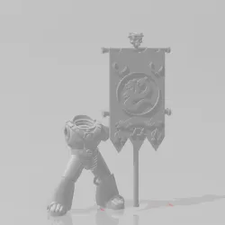 Alpha Legion XX Banner Legion