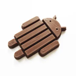 Android KitKat without Logo