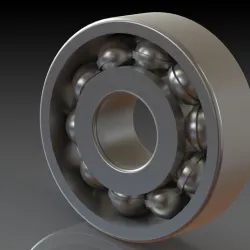 ANGULAR CONTACT BALL BEARING - 7213B DIN 628