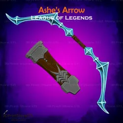 Ashe Bow From League Of Legends FOR COSPLAY - Fan Art